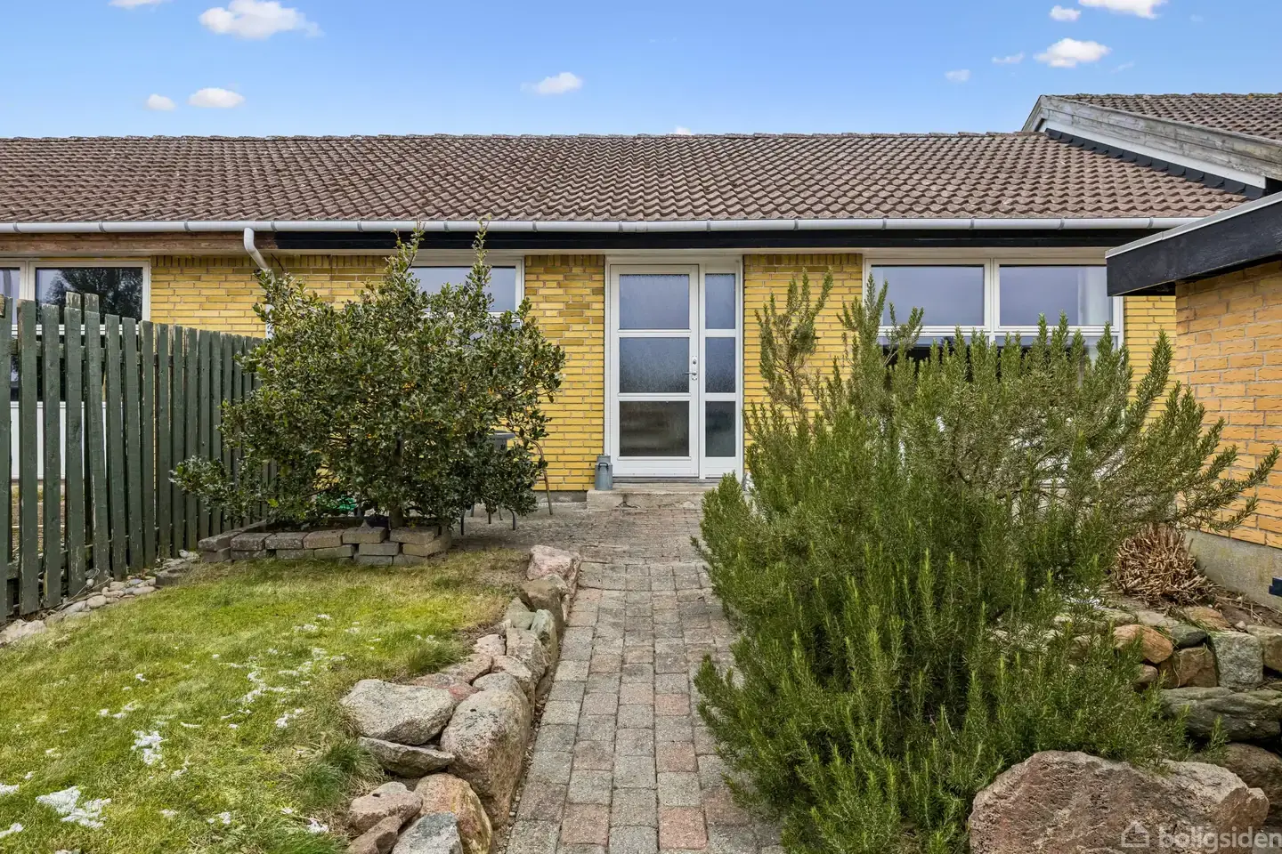 Etplansrækkehus på et lukket vænge i Søndersø