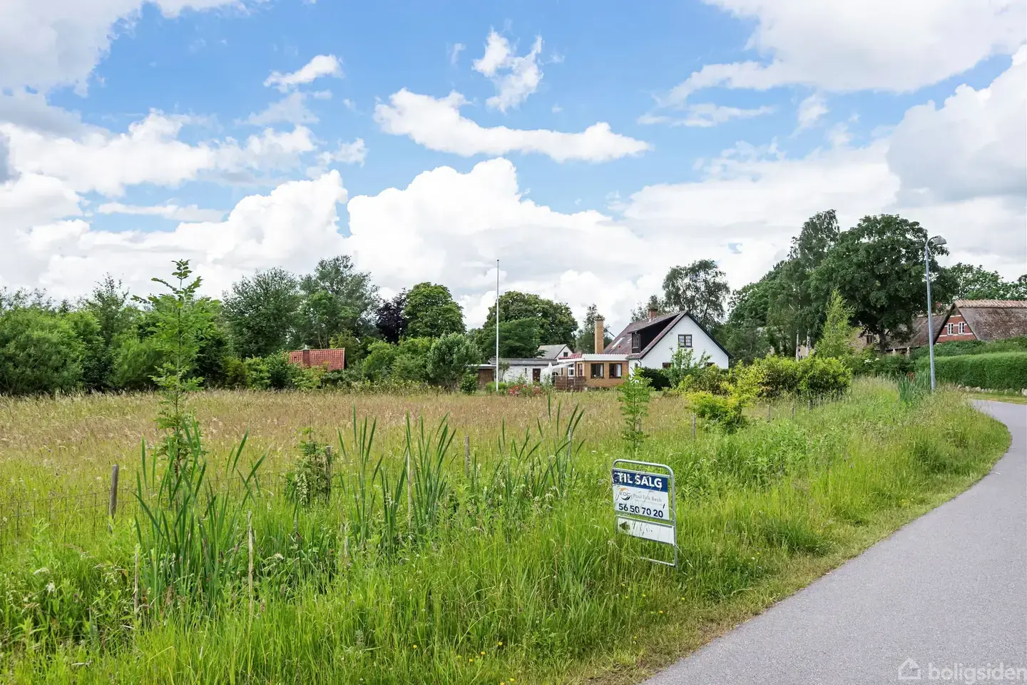 Naturskøn byggegrund ved sø i hyggelige Lyderslev - Visning 5