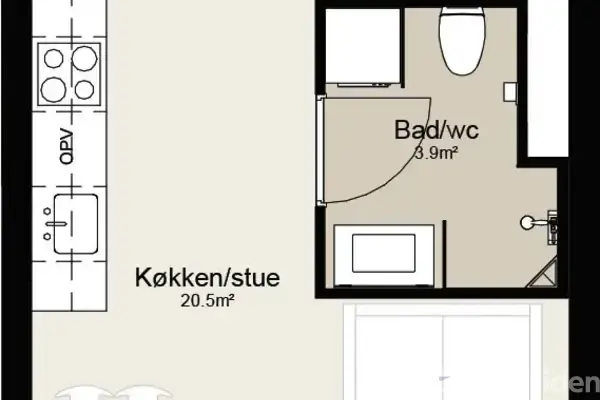 Ejerlejlighed på Hviidsvej 27, 1. 8., 8940 Randers SV