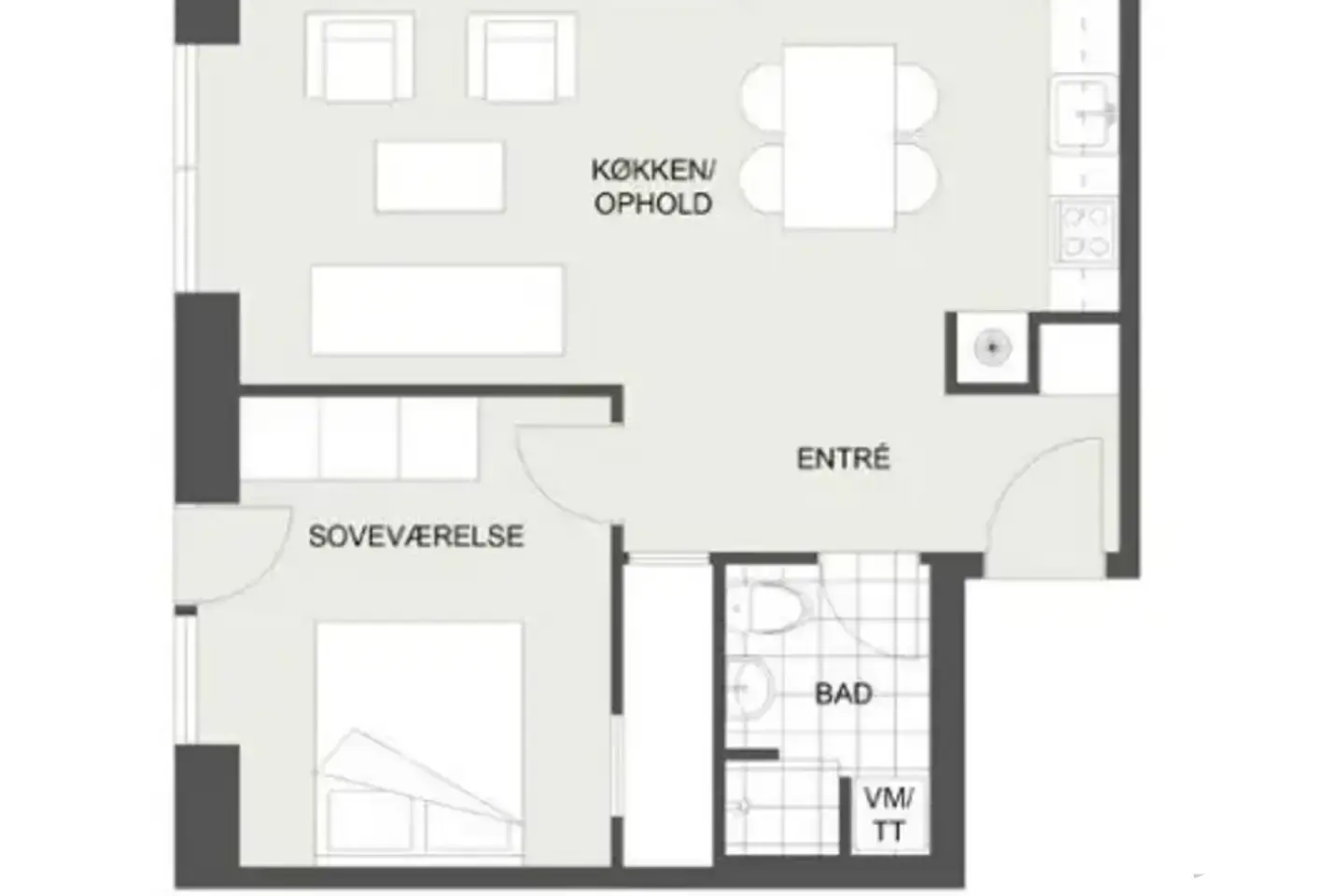 Ejerlejlighed på Kværnloftet 2, 2. 3., 8240 Risskov