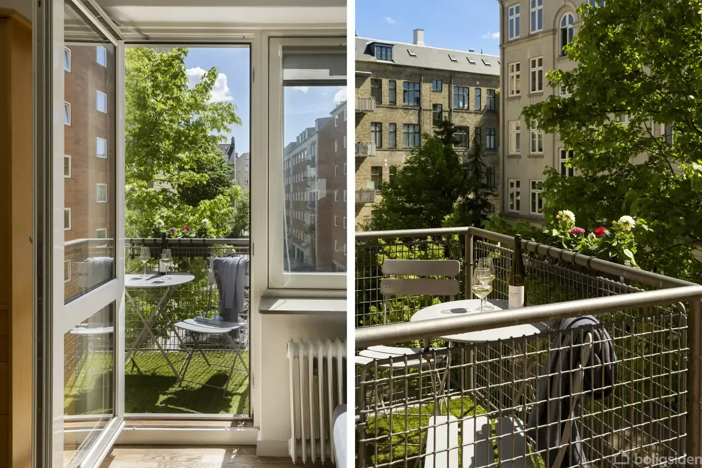 2-VÆRELSES LEJLIGHED MED SYDVESTVENDT ALTAN OG ELEVATOR- FÅ SKRIDT FRA GAMMEL KONGEVEJ