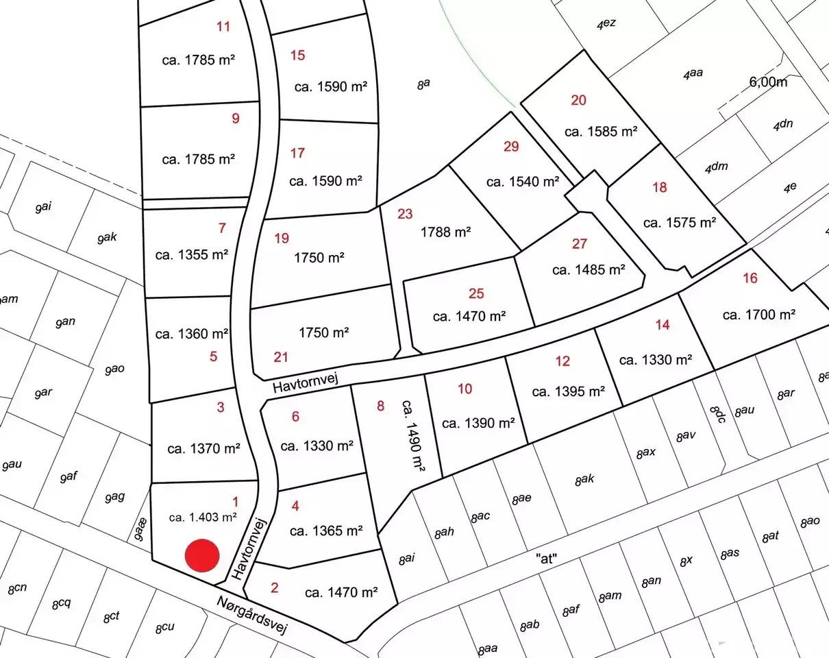 Helårsgrund på Havtornvej 1, 9970 Strandby