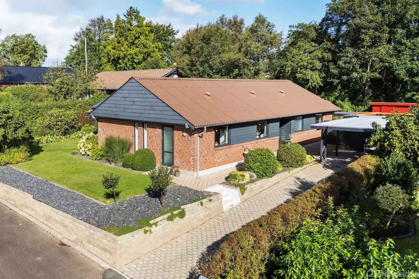 Villa på Hasselvej 24, 6971 Spjald