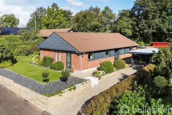 Villa på Hasselvej 24, 6971 Spjald