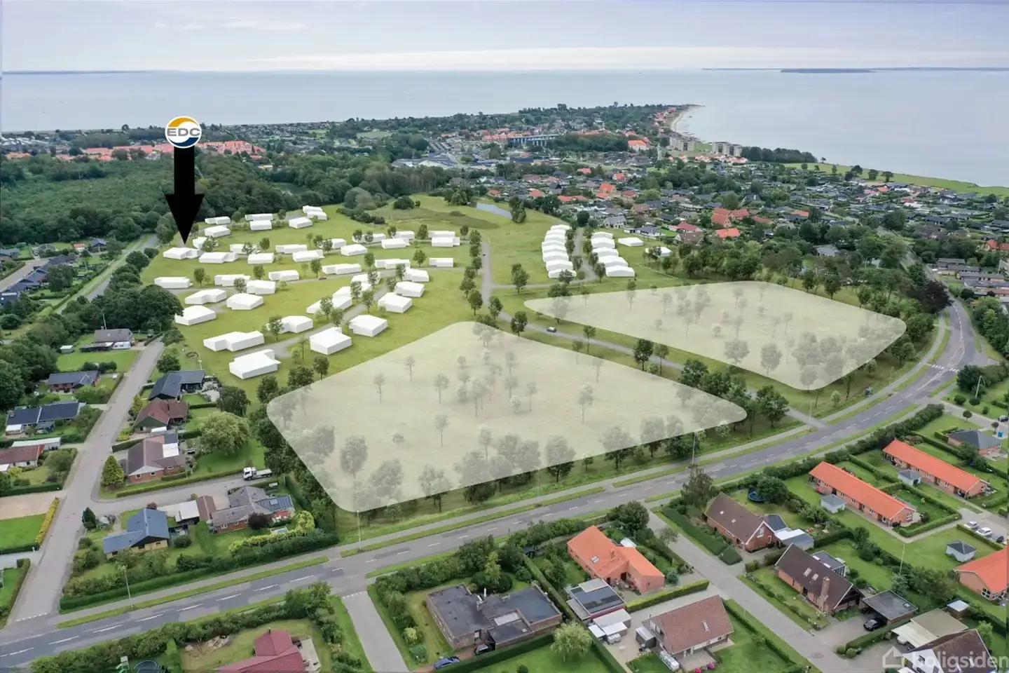 Helårsgrund på Fredes Allé 115, 7130 Juelsminde