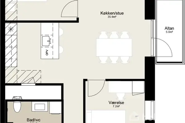 Ejerlejlighed på Hviidsvej 30, 1. 4., 8940 Randers SV