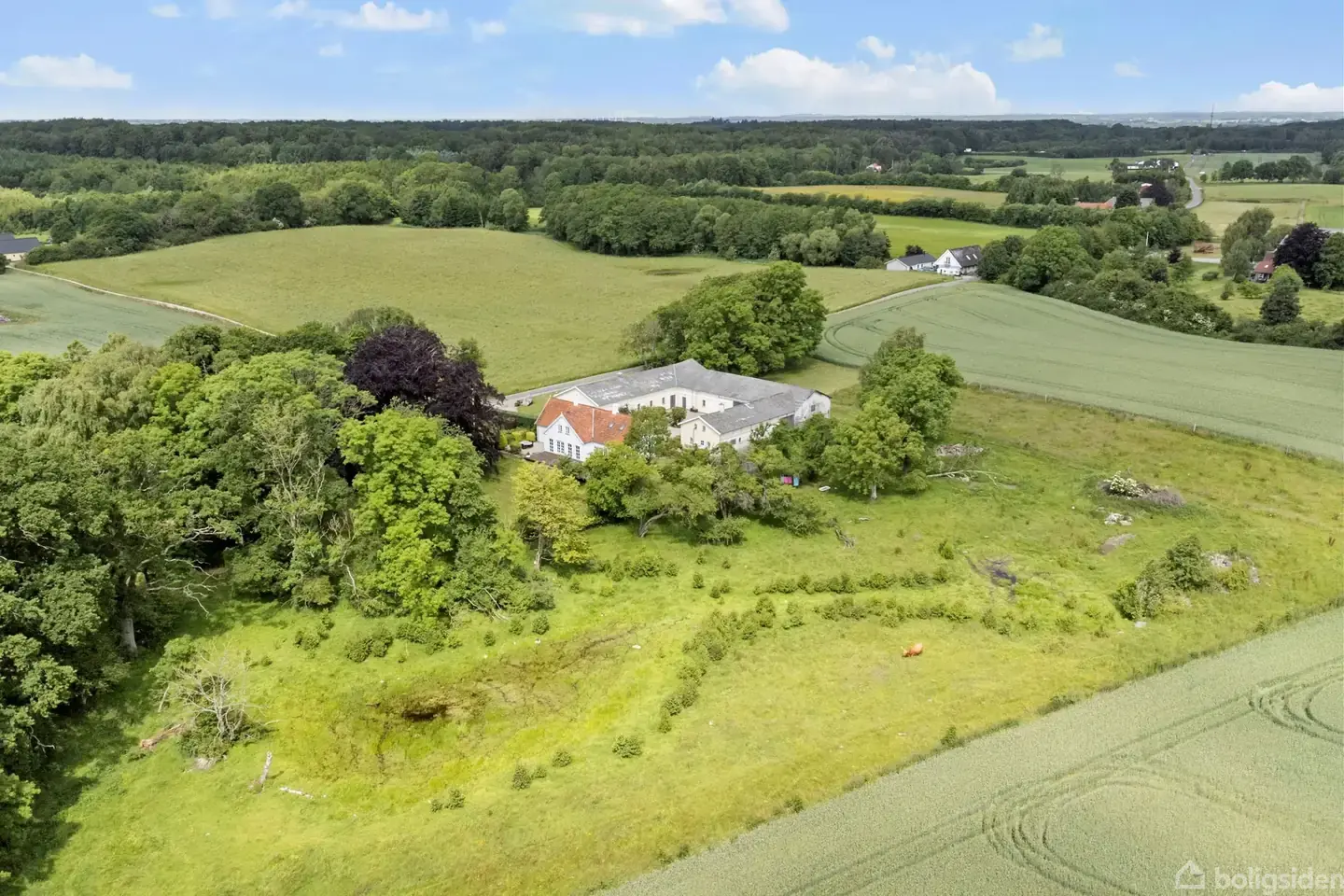 Rugkrogvej 12, Vinstrup, Fuglebjerg - Landejendom på 215 m² - Boligsiden