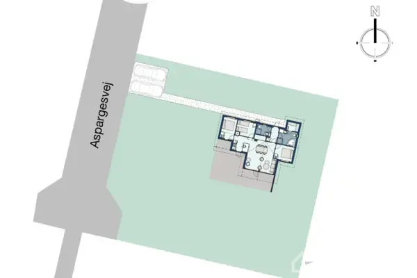 Fritidsbolig på Aspargesvej 14, 4873 Væggerløse