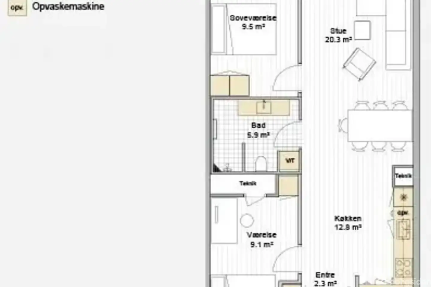 Ejerlejlighed på Spiesgade 74, 1. 3., 9400 Nørresundby