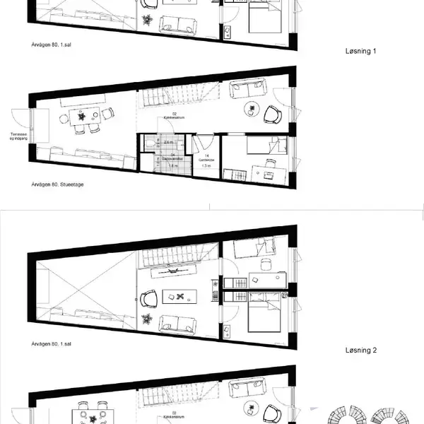 Rækkehus på Årvågen 58, 4600 Køge