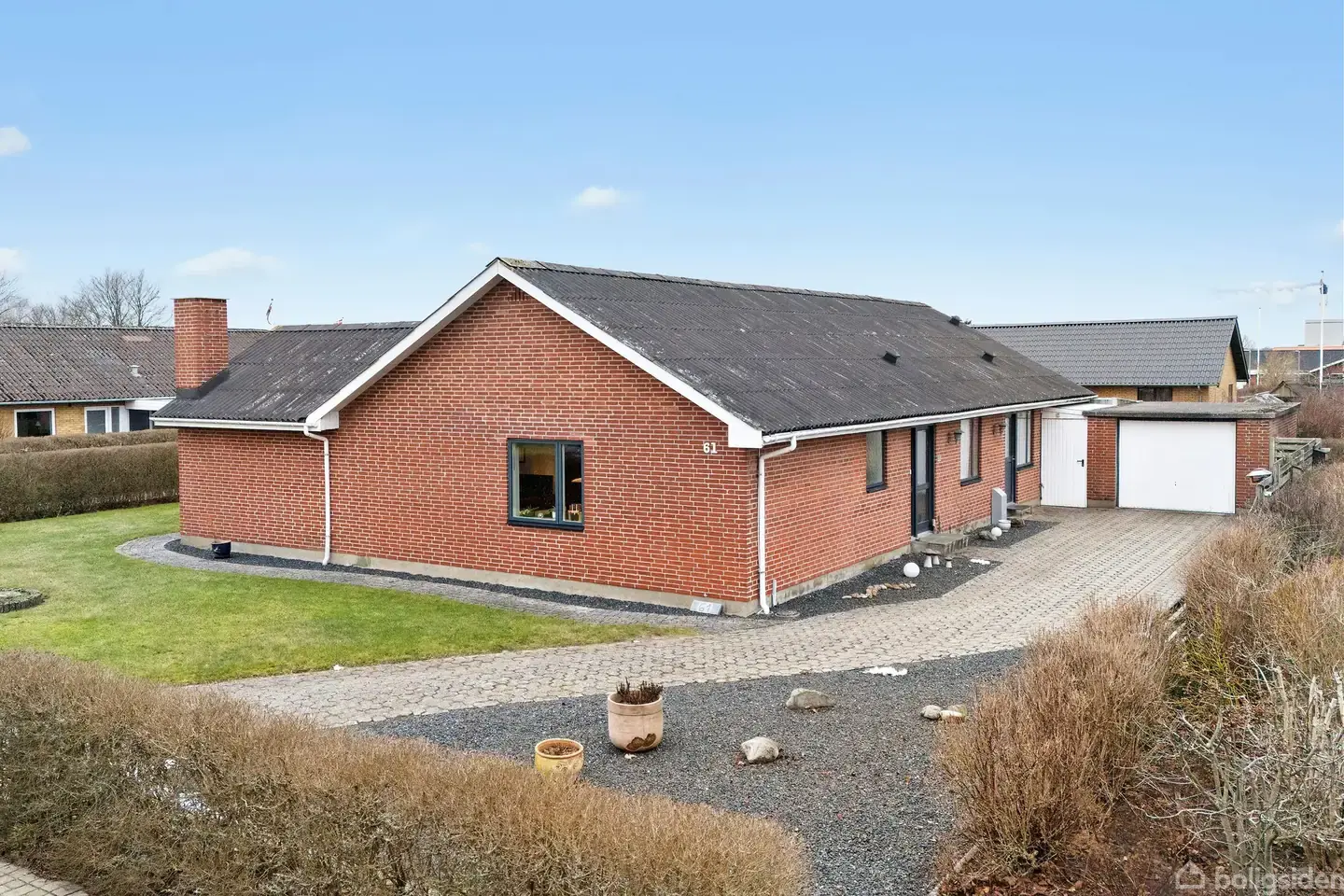 En rolig ramme for familielivet - på lukket stikvej