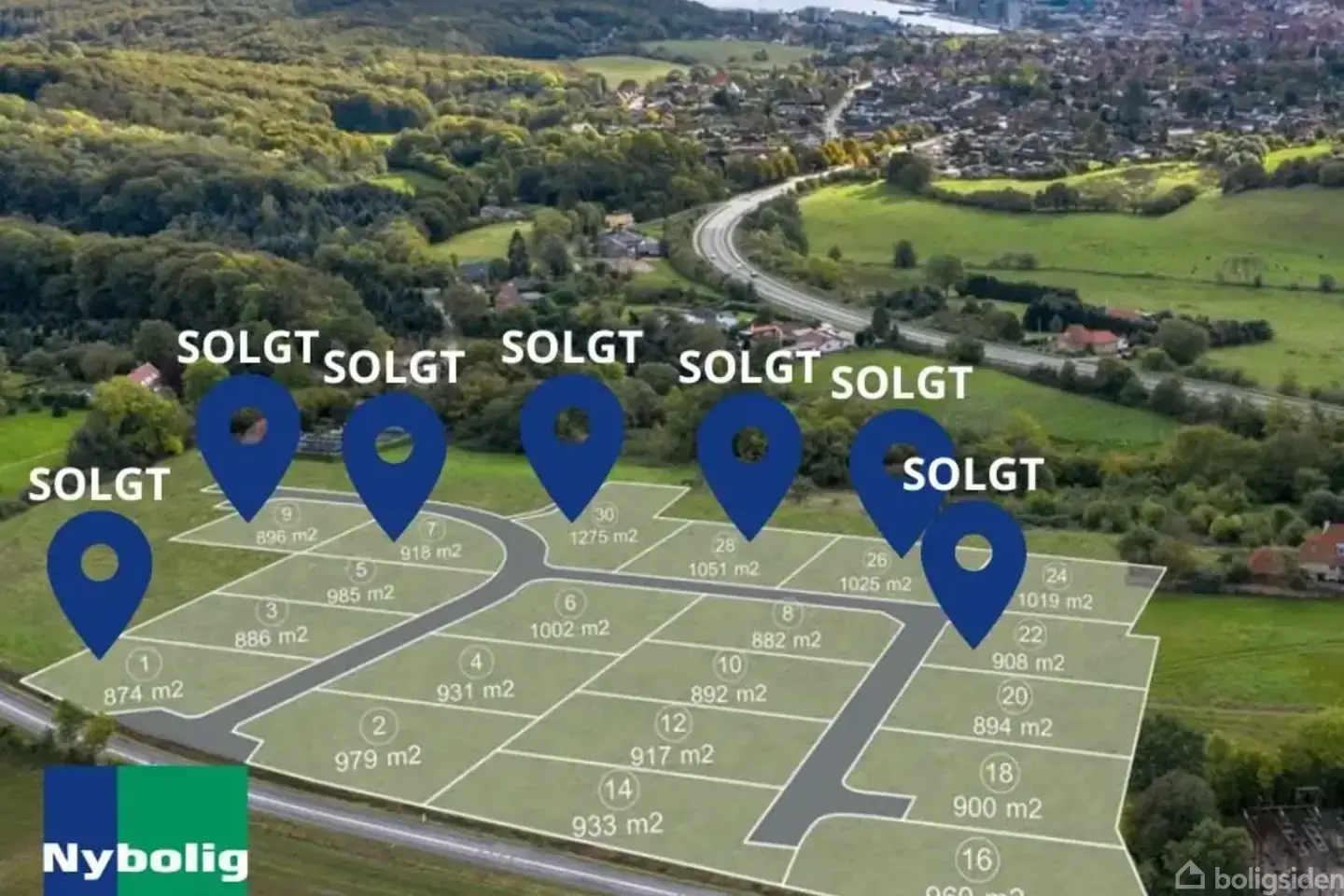 Fuldstændig unik beliggenhed med udsigt over Aabenraa by - Visning 4