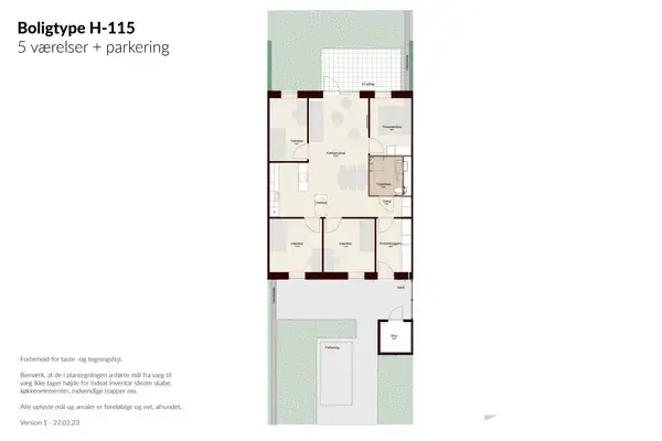 Rækkehus på Kirsten Munks Dal 46, 8700 Horsens