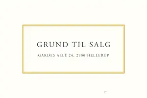 Helårsgrund på Gardes Alle 24, 2900 Hellerup