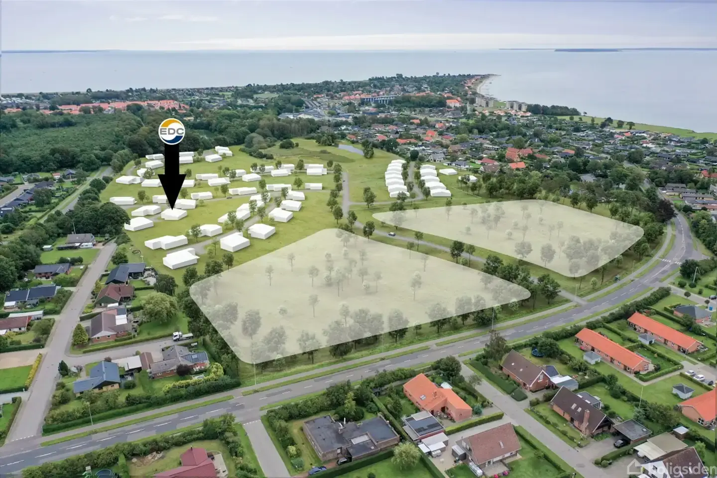 Helårsgrund på Fredes Allé 85, 7130 Juelsminde