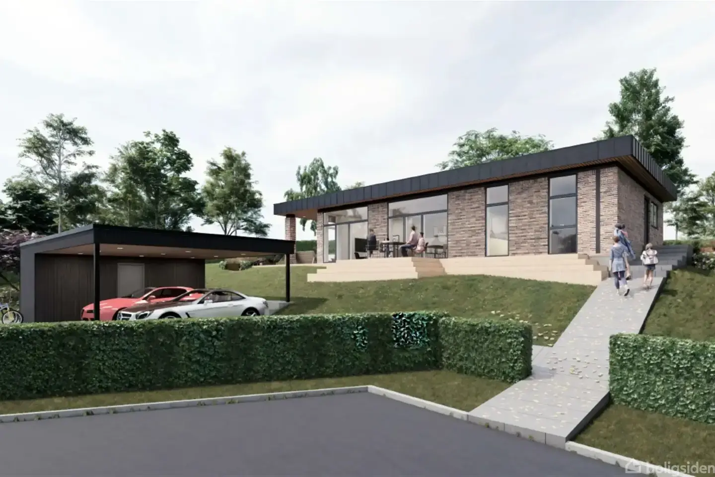 Helårsgrund på Lerbakken 16, 8462 Harlev J