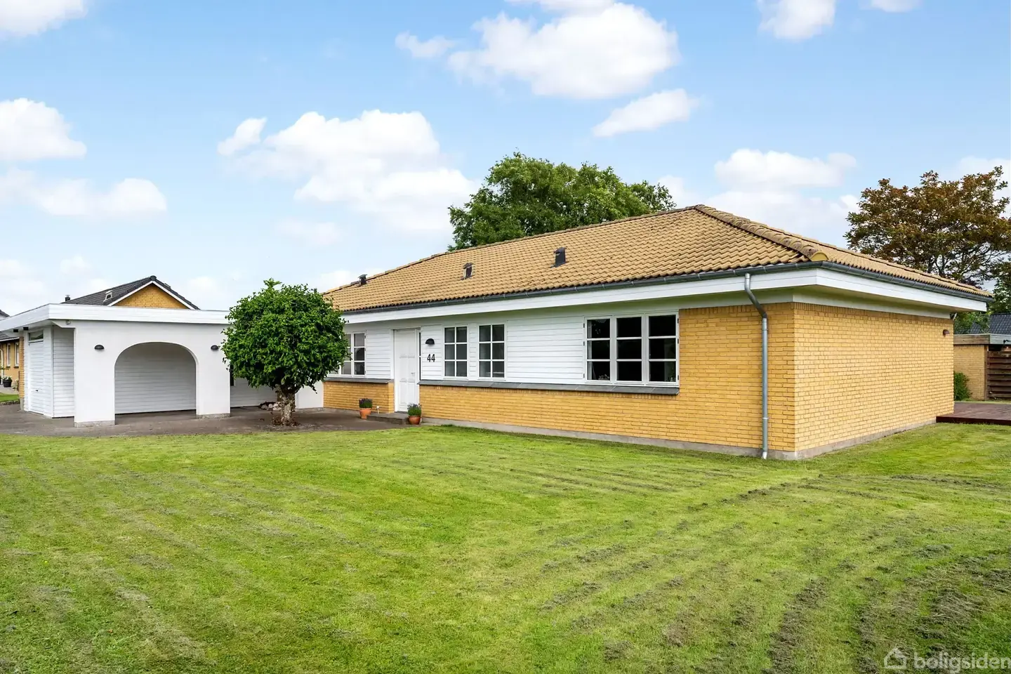Flot moderniseret 1-plans villa i attraktivt kvarter i Ikast