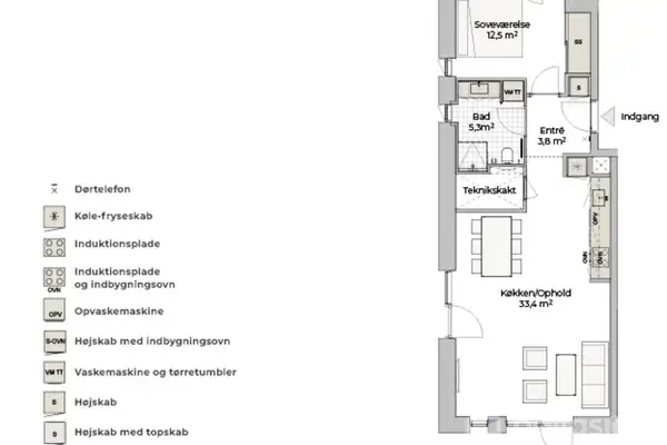 Ejerlejlighed på Harald Selmers Vej 90, st. th., 8240 Risskov