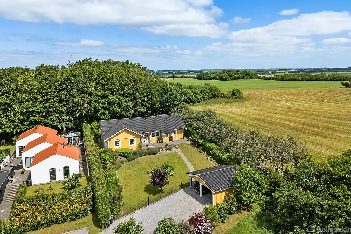 Skøn villa i Øster Hornum med udsigt og privat beliggenhed - Bild 2