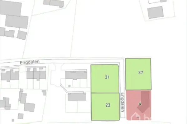Helårsgrund på Engdalen 21-37, 5750 Ringe