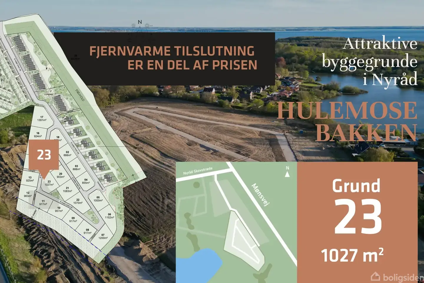 Helårsgrund på Hulemosebakken, Grund 23, 4760 Vordingborg