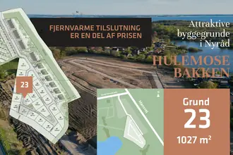 Helårsgrund på Hulemosebakken, Grund 23, 4760 Vordingborg
