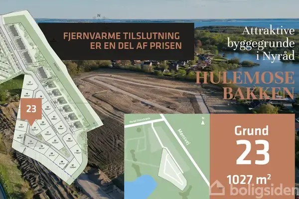 Helårsgrund på Hulemosebakken, Grund 23, 4760 Vordingborg