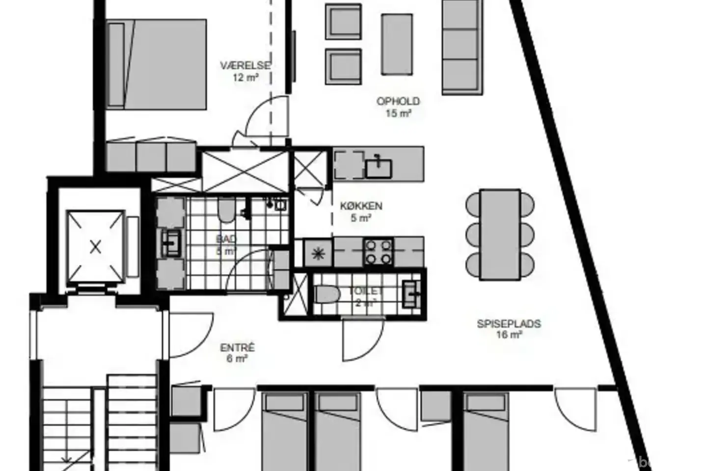 Ejerlejlighed på Broloftet 12, 3. th., 8240 Risskov