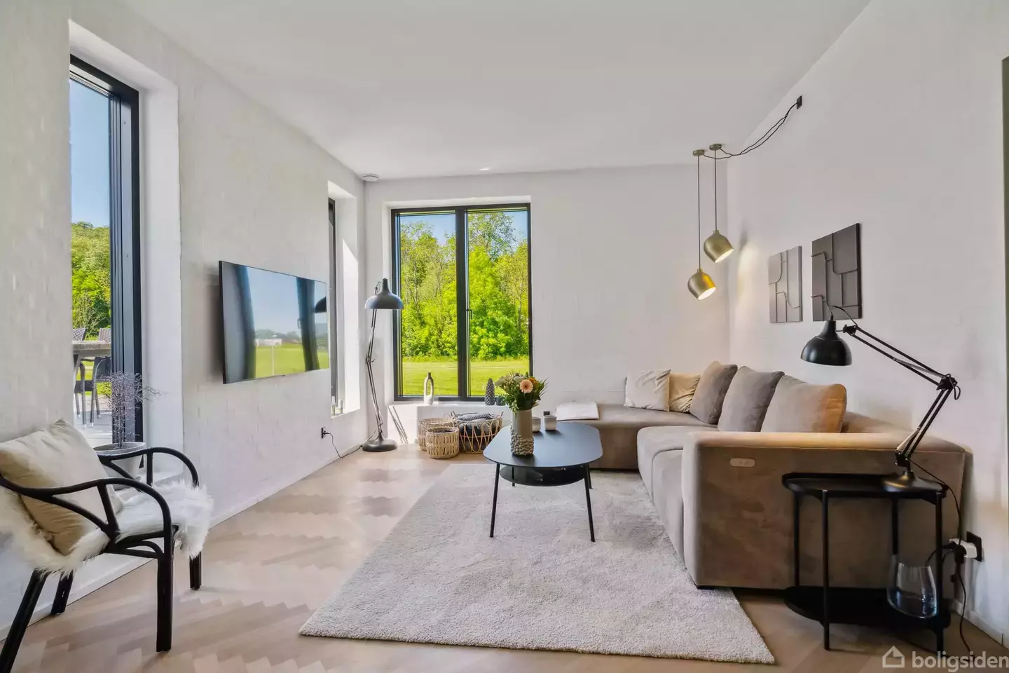 Funkisvilla med pool i Præstelunden tæt ved skov - Visning 5