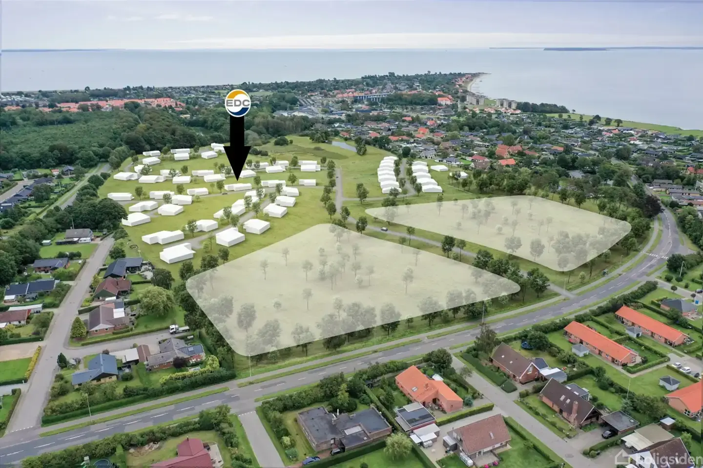 Helårsgrund på Fredes Allé 97, 7130 Juelsminde