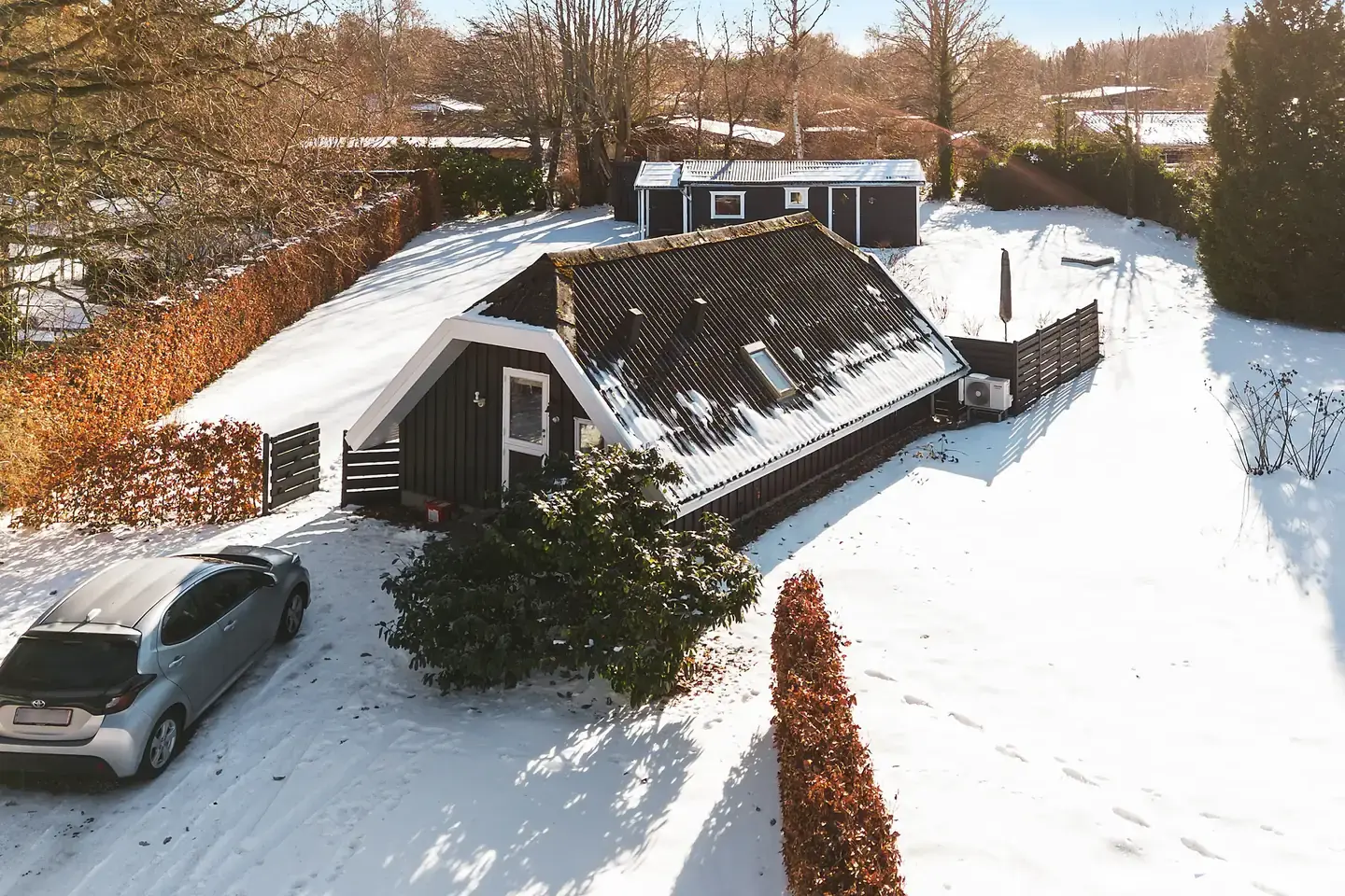 Skønt fristed med hovedhus og anneks i naturskønne Kulhuse nær Isefjorden