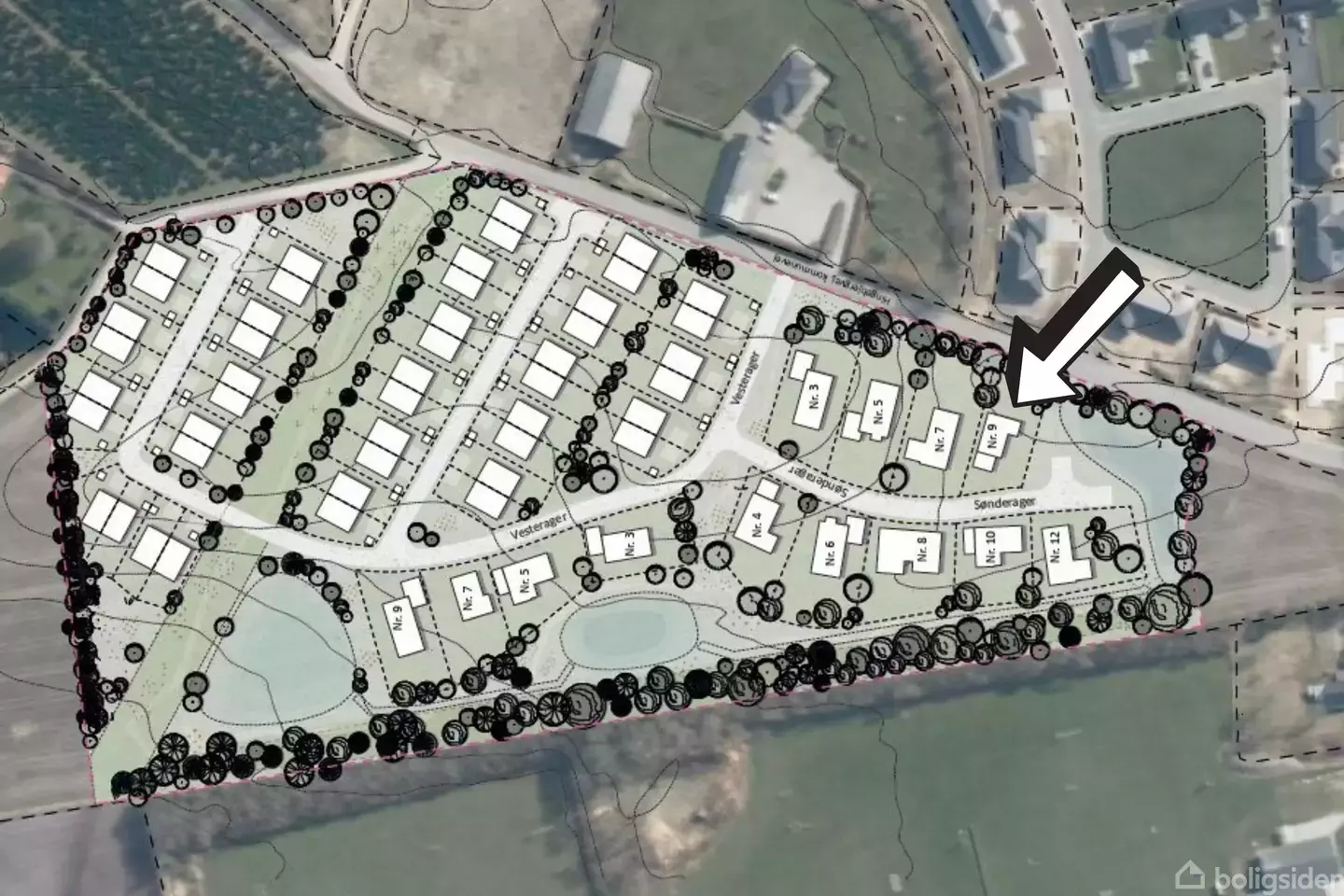 Helårsgrund på Sønderager 9, 7500 Holstebro