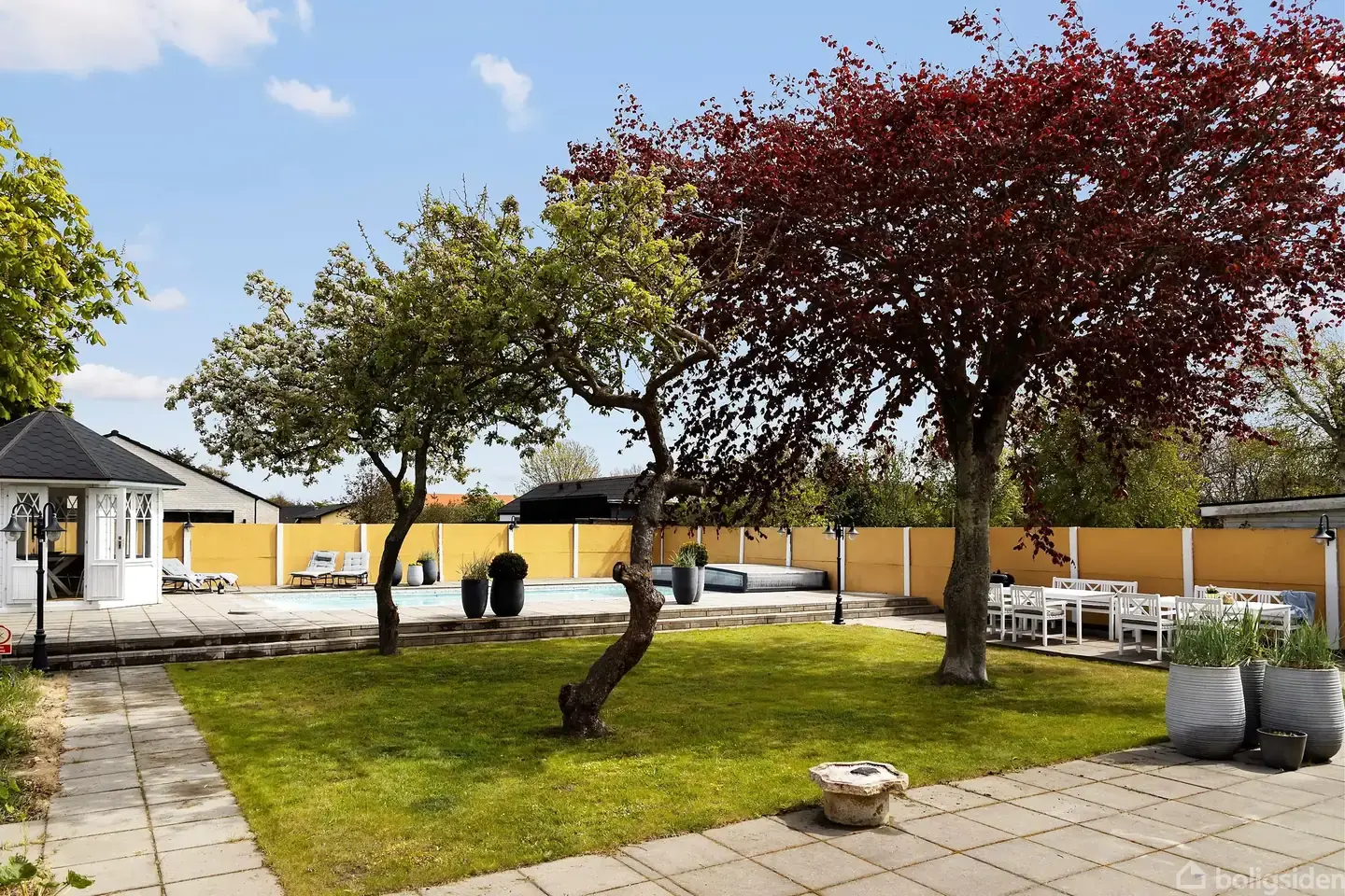 Flot villa med stor have og opvarmet pool i Skagens hjerte - Visning 4