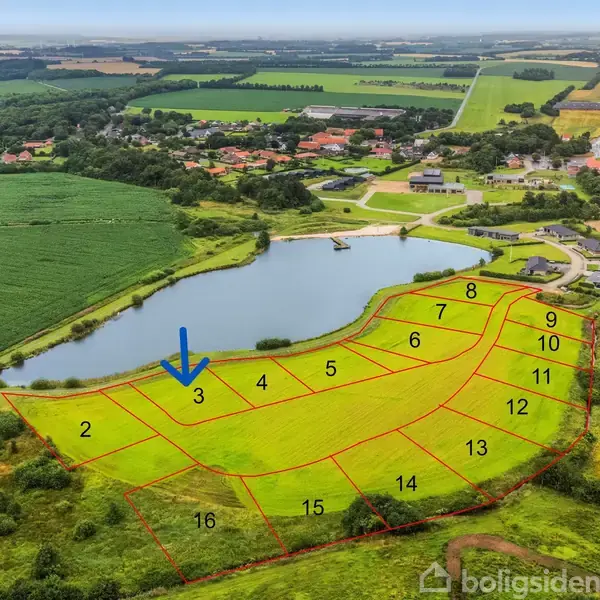 Helårsgrund på Vanting Sø Vej 9, 6950 Ringkøbing