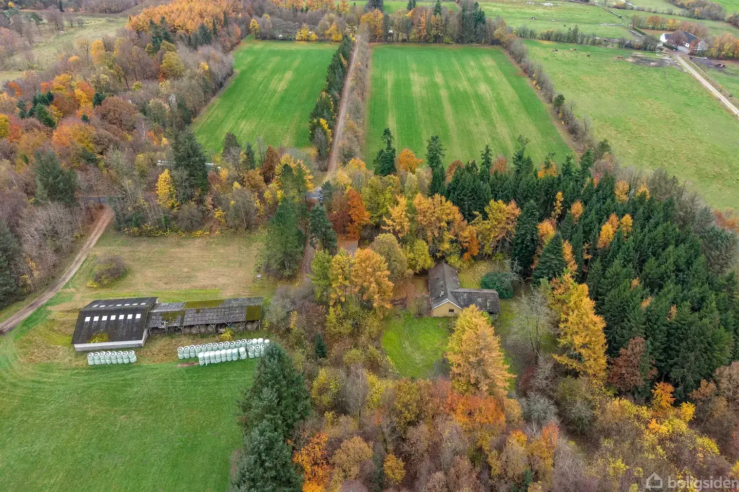 Landejendom på Kirkebyvej 104, 7260 Sønder Omme
