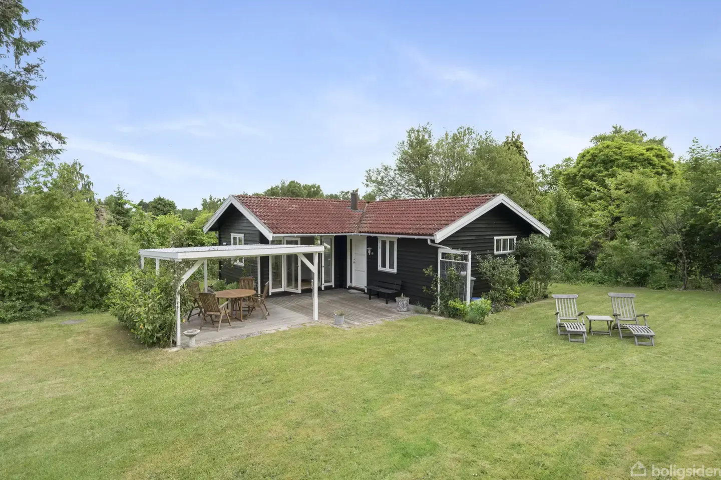 Charmerende fritidshus med anneks nær skov og strand i Kulhuse