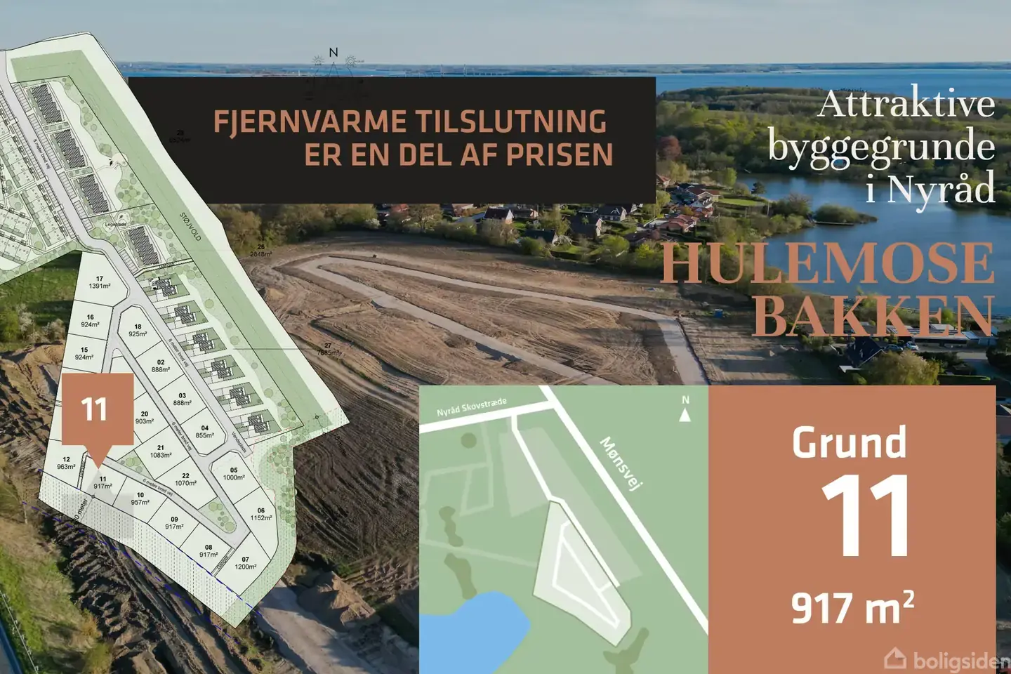 Helårsgrund på Hulemosebakken, Grund 11, 4760 Vordingborg