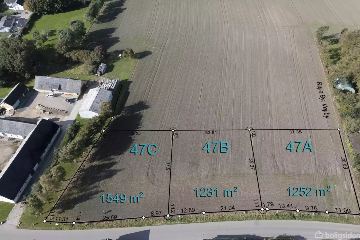 Helårsgrund på Vejlbyvej 47, 5500 Middelfart