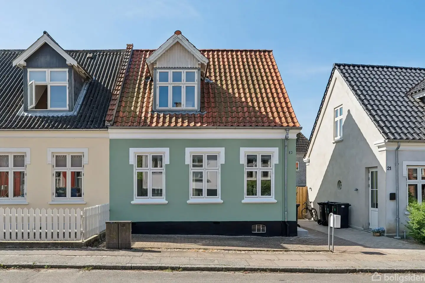 Charmerende rækkehus på attraktiv adresse i Nykøbing F.