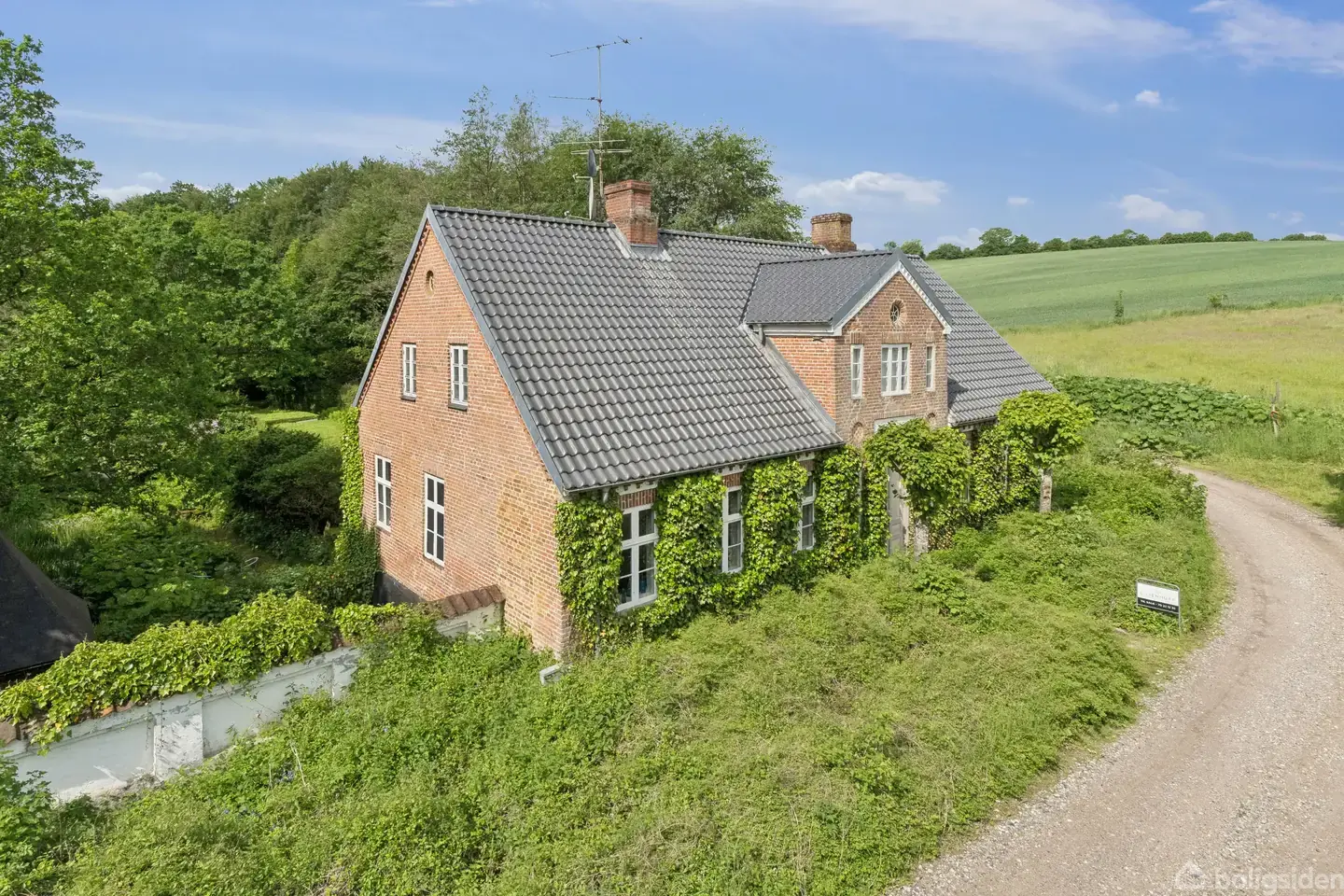 Historisk vandmølle med flexboligstatus i naturskønne omgivelser ved Rosenvold og Vejle Fjord - View 2