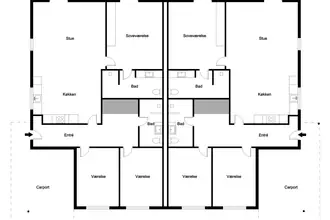 Rækkehus på Rahbæksparken 452, 7260 Sønder Omme