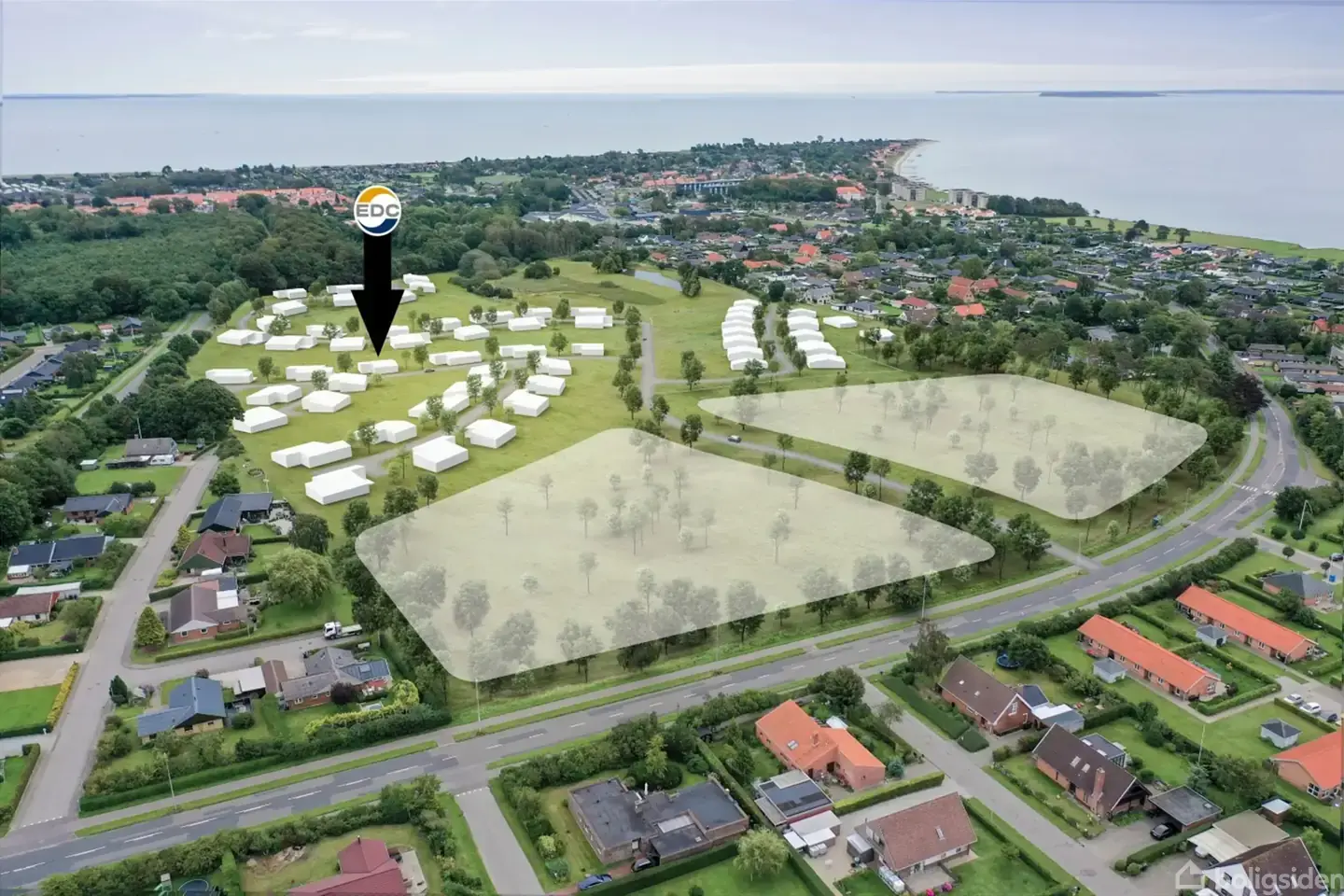 Helårsgrund på Fredes Allé 95, 7130 Juelsminde