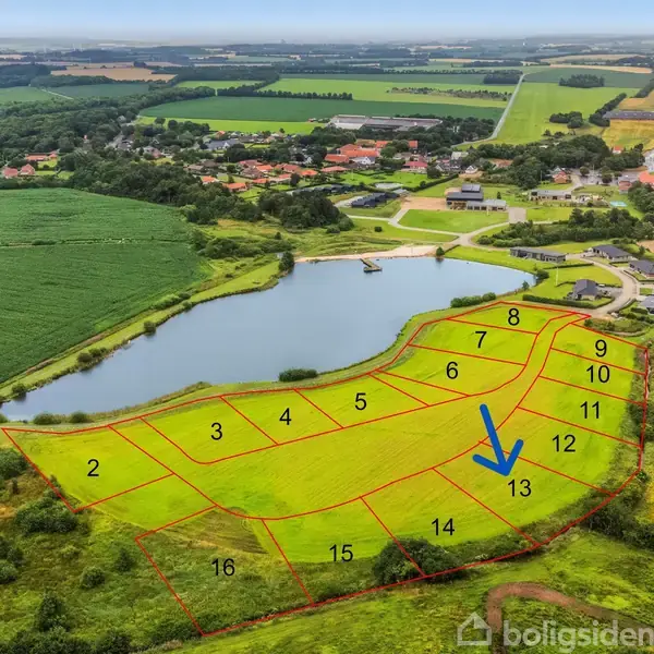 Helårsgrund på Vanting Sø Vej 9, 6950 Ringkøbing