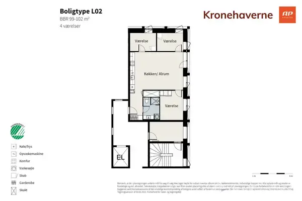Ejerlejlighed på Ørestads Boulevard 49B, 10. 6., 2300 København S