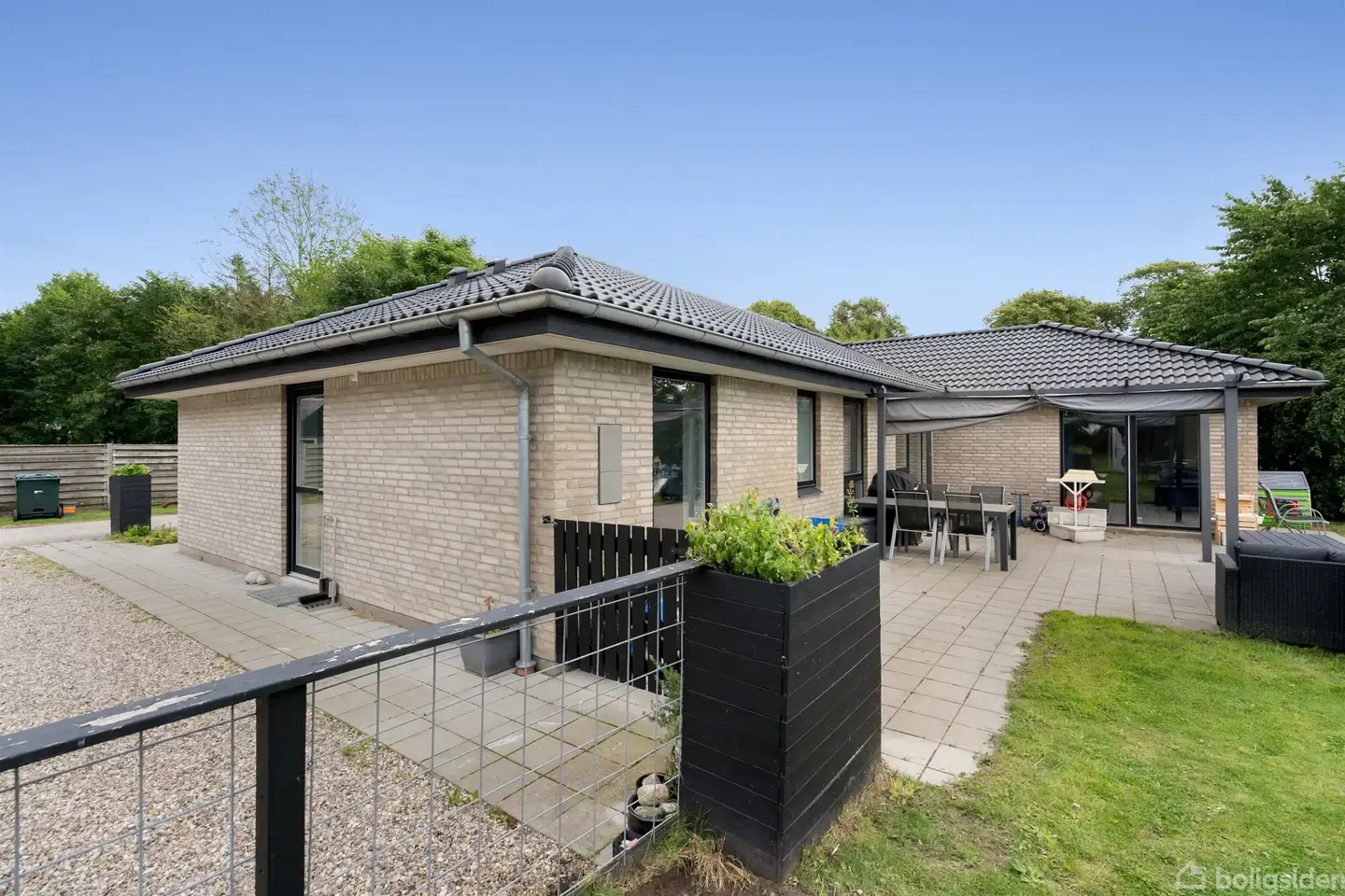 Moderne nybyg villa i Skanderup