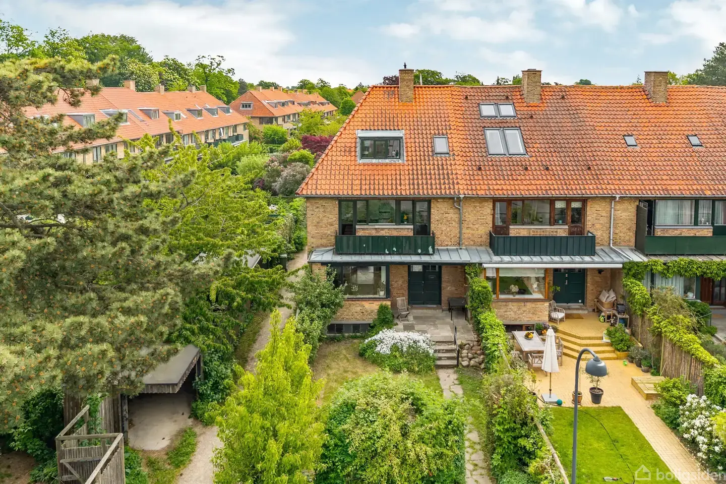 Herskabeligt rækkehus i Gentofte på 204 m2