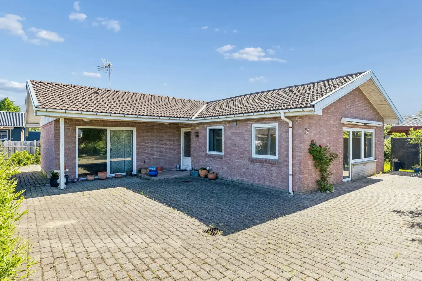 Villa i roligt område i Kruså