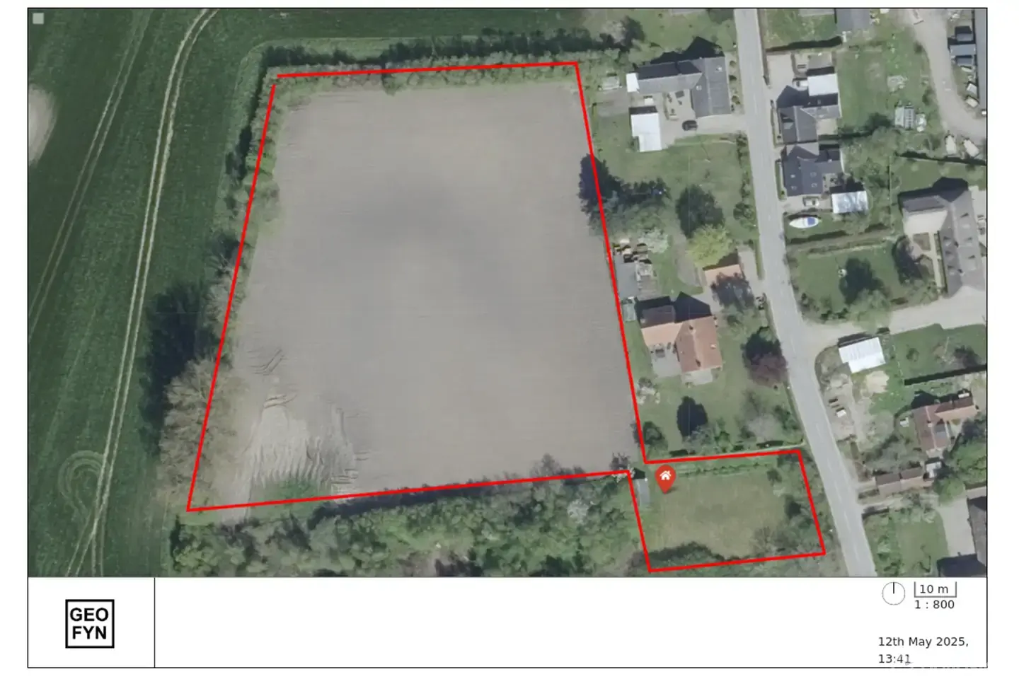 Attraktiv grund i smukt landsbymiljø - Visning 2