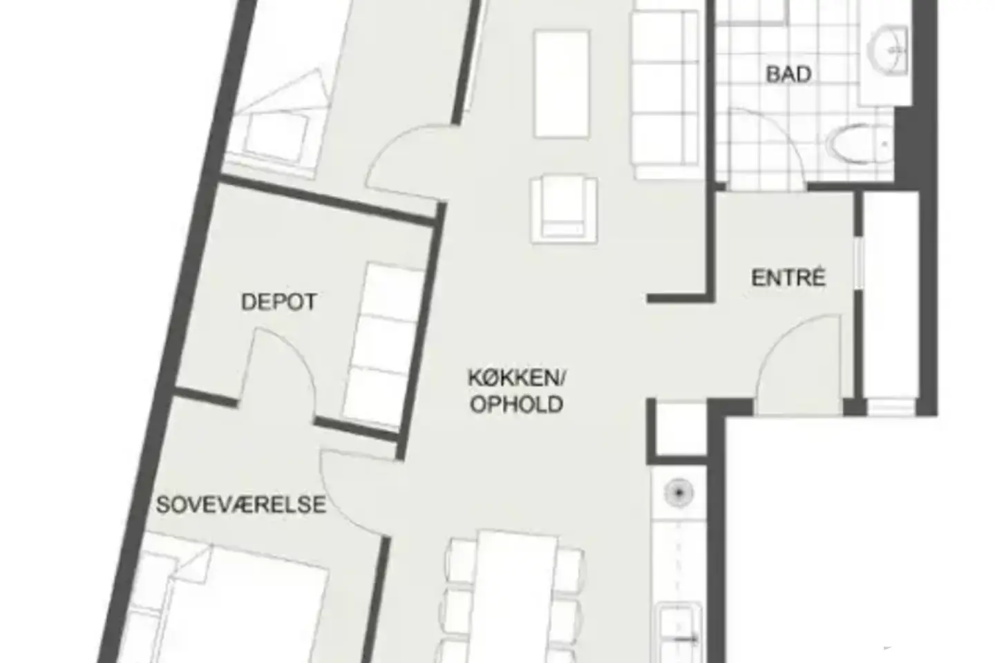 Ejerlejlighed på Kværnloftet 8, 1. tv., 8240 Risskov