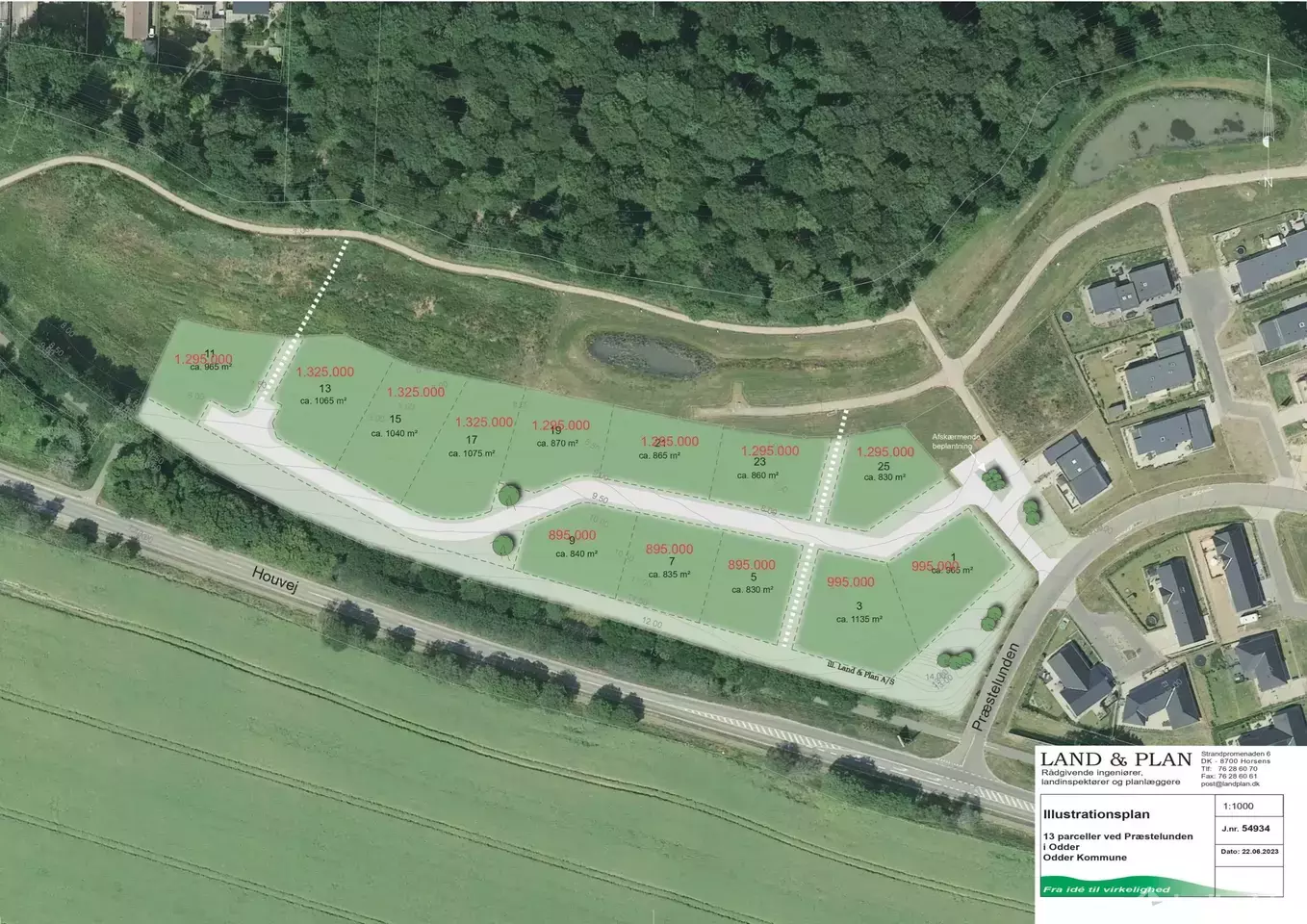 Helårsgrund på Præstelunden 19, 8300 Odder